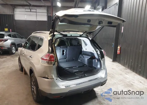 2016 Nissan Rogue Sl из США, поврежденный, VIN 5N1AT2MV0GC787727